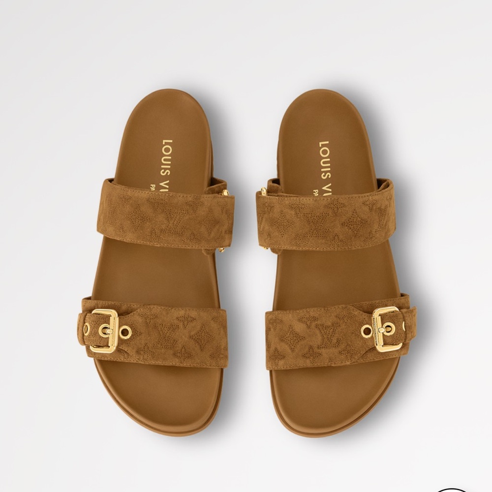 LV bom  Dia Flat Comfort Mule